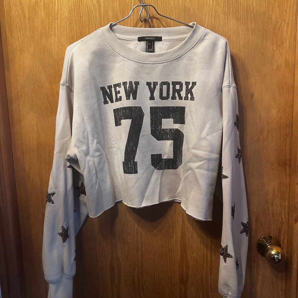Forever 21 Cropped Sweatshirt